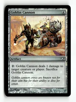 MTG | Goblin Cannon | Fifth Dawn | Foil | Moderately Played | English - Image 1