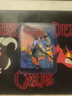 Magic The Gathering Marvel's Spider-Man "Winds Of Change" FOIL BORDERLESS NM - Image 1