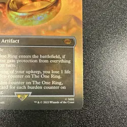 The One Ring Borderless Foil - Mythic - Lord of the Rings LOTR MTG JY - Image 4