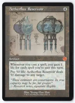 Aetherflux Reservoir (Schematic) M The Brothers' War: Retro Frame Artifacts 65 N - Image 1
