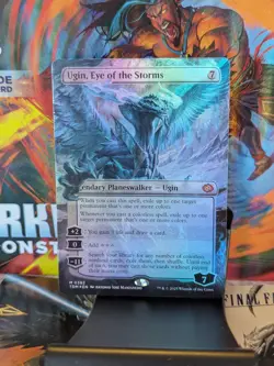 MTG Tarkir: Dragonstorm Ugin, Eye of the Storms (Borderless) Foil - Image 1