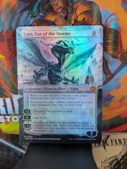 MTG Tarkir: Dragonstorm Ugin, Eye of the Storms (Borderless) Foil - Image 2