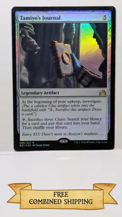 Tamiyo's Journal (Entry 855) Shadows over Innistrad Foil - Image 1