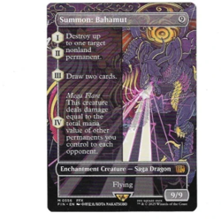 Summon: Bahamut (Borderless) Final Fantasy Regular - Image 1