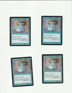 Magic the Gathering MTG Playset 4x Counterspell Mercadian Masques LP #1 - Image 1