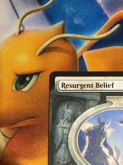 C5199 MAGIC GATHERING MTG MODERN HORIZONS 2 RESURGENT BELIEF #443 NM RARE BORDER - Image 3