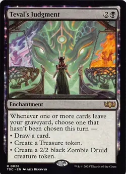 Teval's Judgment R Commander: Tarkir: Dragonstorm 28 NM - Image 1