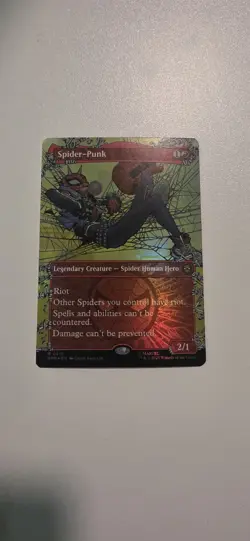 MTG Spider-Punk (0210) - Foil - Borderless, English Marvel's Spider-Man - Image 2