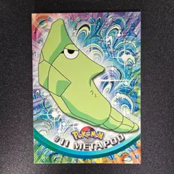 Metapod #11 1999 Topps Pokemon TV Animation Edition Series 1 LP - Image 1