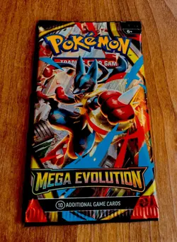 VERY HEAVY Pokemon TCG Mega Evolution - Factory Sealed Booster Pack (22.63g!) - Image 2