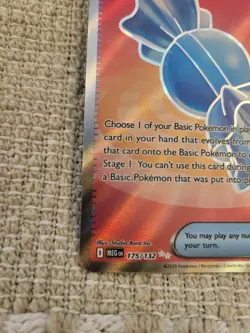 Rare Candy 175/132 - Pokemon TCG Mega Evolutions English - Pack Fresh / NM - Image 4