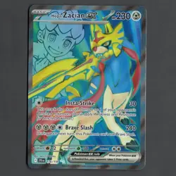 Pokemon Hop's Zacian ex 176/159 Journey Together Ultra Rare Full Art Holo NM - Image 1