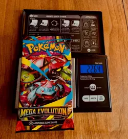 VERY HEAVY Pokemon TCG Mega Evolution - Factory Sealed Booster Pack (22.64g!) - Image 1