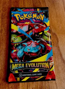 VERY HEAVY Pokemon TCG Mega Evolution - Factory Sealed Booster Pack (22.64g!) - Image 2