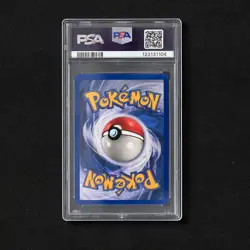 1999 Pokemon Fossil Unlimited Dragonite 4/62 Holo - Graded PSA 7 - Image 2