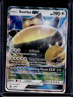 2016-19 Pokemon SM Black Star Promos Snorlax #SM05 - Image 1