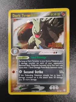Pokemon TCG Dark Tyranitar EX Team Rocket Returns 20/109 Reverse Holofoil Rare - Image 1