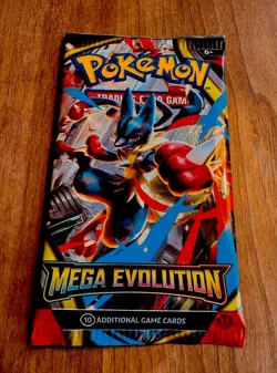 EXTREMELY HEAVY Pokemon Mega Evolution - Factory Sealed Booster Pack (22.78g!) - Image 2