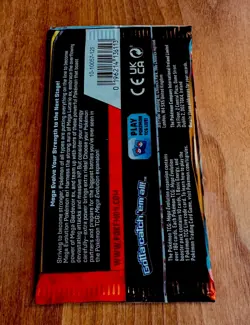 EXTREMELY HEAVY Pokemon Mega Evolution - Factory Sealed Booster Pack (22.78g!) - Image 4