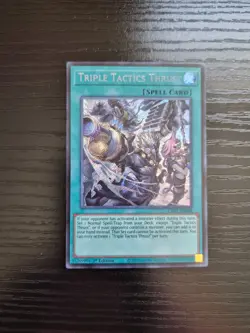 Yugioh - Triple Tactics Thrust - CH01-EN030 - SECRET RARE - Image 1