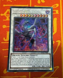 YUGIOH! Bystial Dis Pater MP24-EN084 Prismatic Secret Rare 1st Edition NM - Image 1