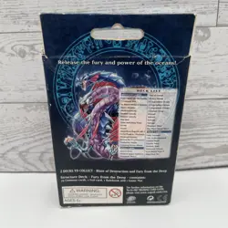 Yu-Gi-Oh! Fury From The Deep 1st Edition Structure Theme Deck (Incomplete) - Image 3