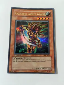 Yugioh - Amazoness Sword Woman Ultra Rare 1st Edition MFC-061 MP - Image 1