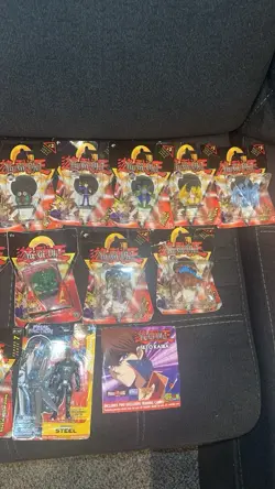 Assorted YUGIOH Toys, Hot Wheels, Stickers, Stuffed Animals, (See Description!) - Image 2