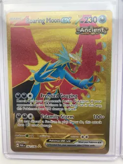 Pokemon Cards Paradox Rift Roaring Moon EX Bundle X2 Cards Pack Fresh - Image 3