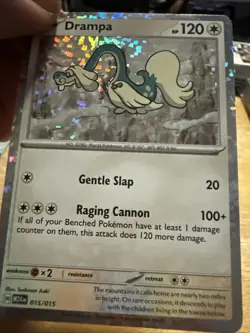 Drampa 015/015 Holo Mcdonald's 2025 Happy Meal Dragon Discovery Pokemon TCG Card - Image 4