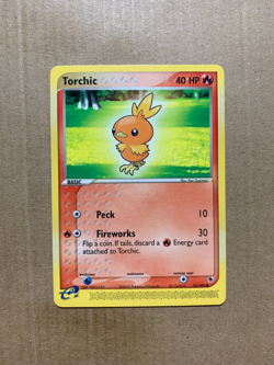 Torchic 73/109 EX Ruby & Sapphire - Common Pokemon Card - NM - Image 1