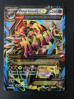 Primal Groudon EX - 151/160 - Pokemon Primal Clash Full Art Ultra Rare Card - Image 1