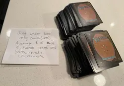 Magic the Gathering Lot - Uncommon's and a few Rare's - Roughly 300 Cards - Image 2