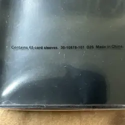 Lucario Card Sleeves From Mega Evolutions ETB 65 Count - Image 2