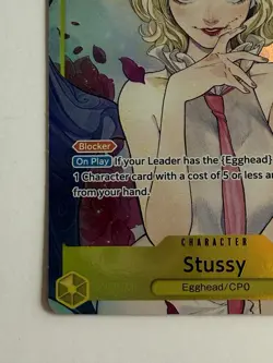 Stussy Alt Art OP13-110 SR Carrying on His Will ONE PIECE Card Game NM - Image 5