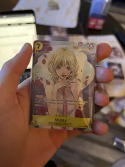 Stussy Alt Art OP13-110 SR Carrying on His Will ONE PIECE Card Game NM - Image 2