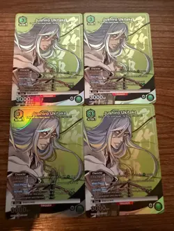 UNION ARENA Jushiro Ukitake UA04NC/BLC-3-011 BLEACH New card selection SP x4 - Image 1