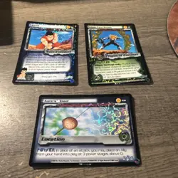 LIMITED FOIL 7 CARDS CELL GAMES RARE SAIYAN FACE SMASH INJURED DOUBLE TEAMING + - Image 1