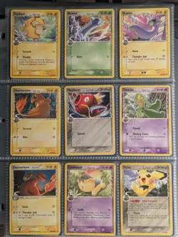63 CARDS ALL EX DELTA SPECIES POKEMON FRONTIERS CRYSTAL HOLON MOST LP 2005-2006 - Image 2