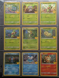 9 HOLO CARDS 2021 25TH MCDONALDS COLLECTION POKEMON *SEE BULBASUAR FOR AVG COND* - Image 1