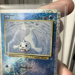 Seel 92/110 Reverse Holo Legendary Collection Pokemon Card NM rare - Image 4