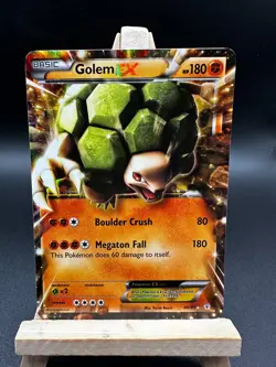 Golem EX 46/83 Half Art Holo Generations Pokemon Card - 2016 NM - Image 1