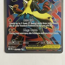 Mega Lucario EX 160/132 ME01 Mega Evolution 2025 Pokemon Card NM/Mint - Image 5