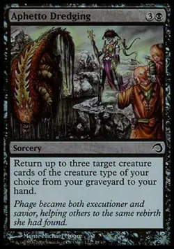 Aphetto Dredging -Foil Medium Play MTG Premium Deck Series: Slivers - Image 1