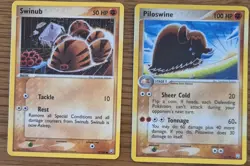 Pokemon Cards Swinub Piloswine Set Ex Team Rocket Returns /109 Holo Rare - Image 1