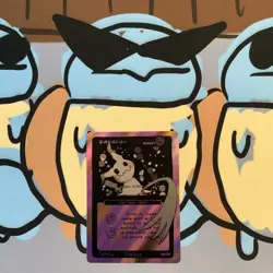 Pokederp Halloween Breakout Fakachu Holo Mimikyu 30/36 Custom Derpy Card - Image 1