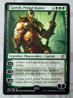 Magic the Gathering - Garruk, Primal Hunter 167 - Image 1
