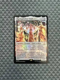 MTG The Capitoline Triad #0001 Foil Mythic UB: Assassin’s Creed (ACR) - Image 1