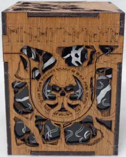 MTG Commander Deck Box BLACK BALDUR'S GATE mind flayer standard Magic Gathering - Image 4