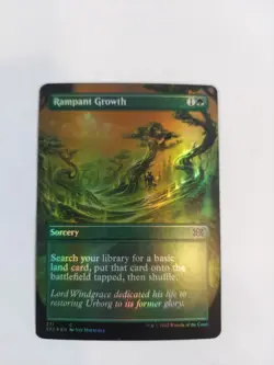Rampant Growth (Borderless) Double Masters 2022 Foil - Image 1